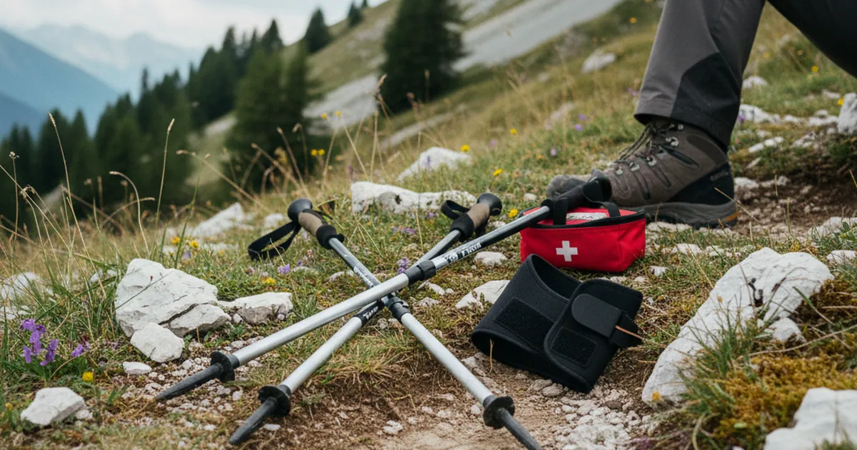 Gérer une entorse sur un sentier isolé