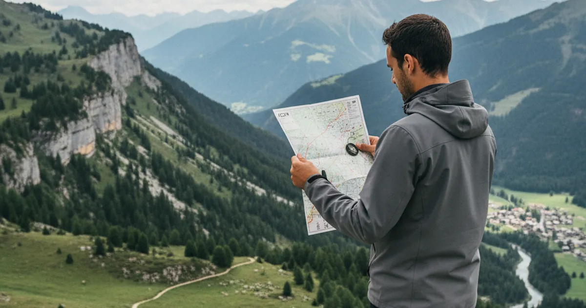 Lire une carte IGN 25 000? en montagne : les bases
