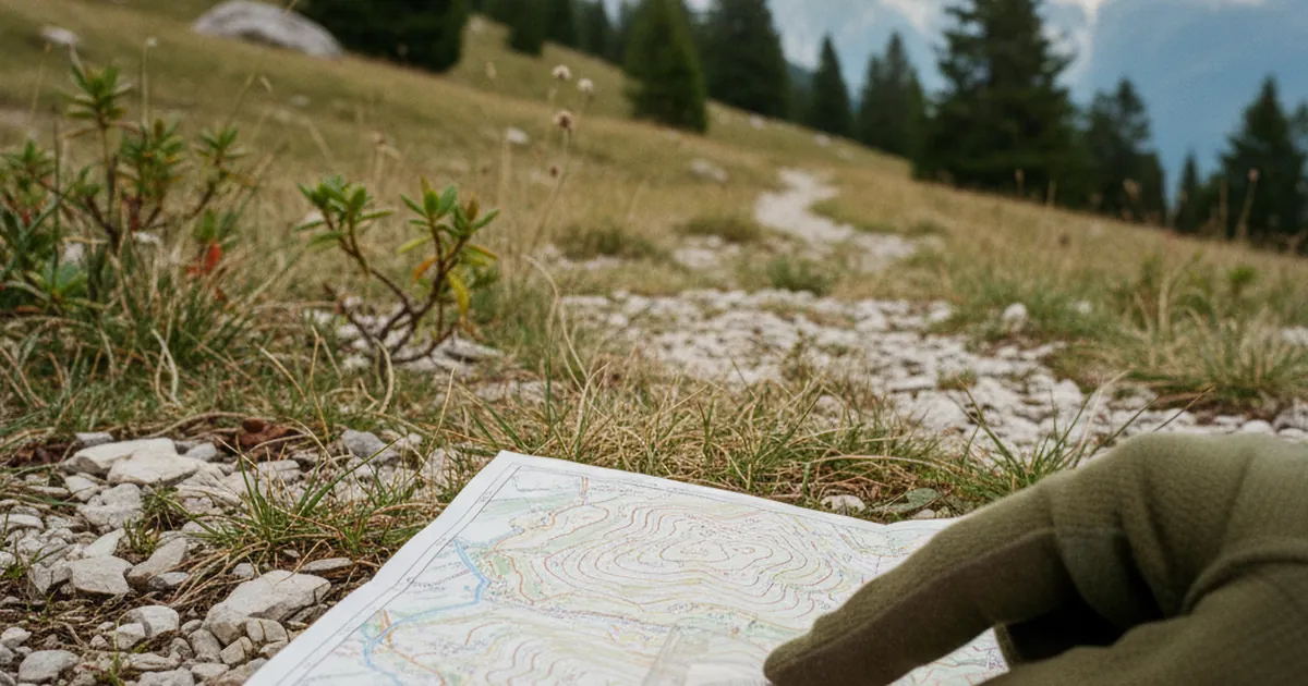 Lire une carte IGN 25 000? en montagne : les bases