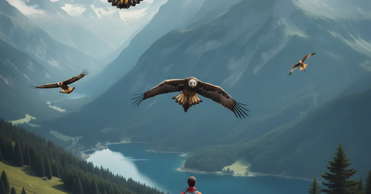 Reconnaître les rapaces en vol en Haute-Savoie